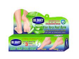 DR.DAVEY Aloe vera Foot Cream for Rough Dry & Cracked Heel Relieve dryness skin repair Heel Balm ingredients