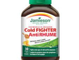 Jamieson Cold Fighter Chewable Tablets 30 Count ingredients
