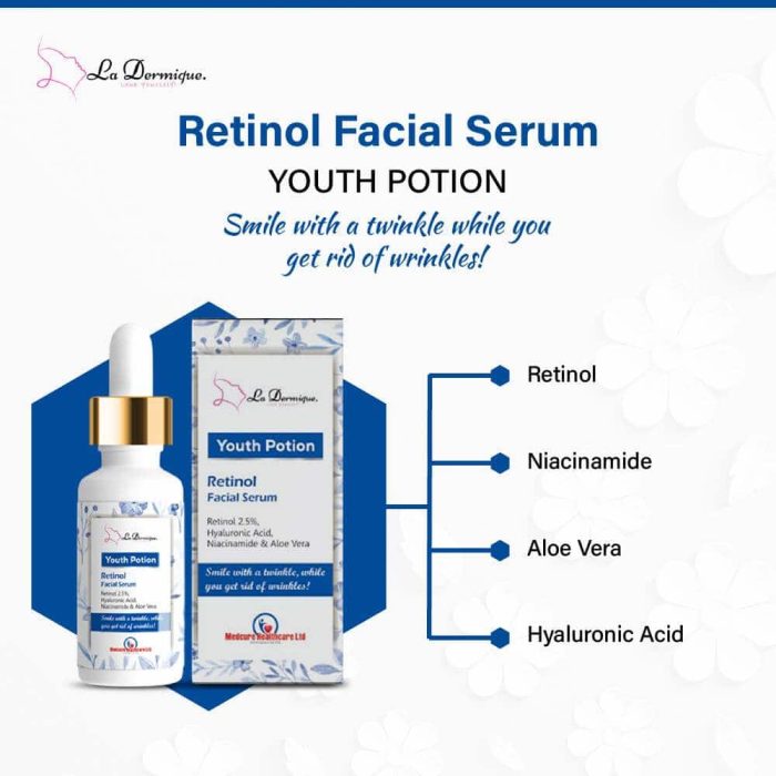 buy La Dermique Skin Care youth potion retinol facial serum in kenya