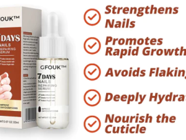GFOUK™ 7 Days Nail Growth and Strengthening Serum in kenya, efero nail treatment gel, onycosolve nail spray