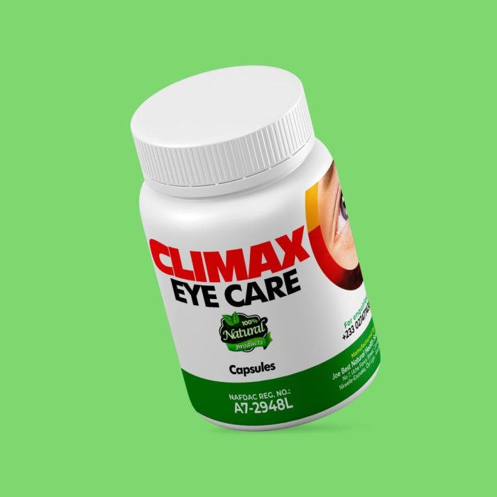 Climax Eye Care Natural Vision Capsule, Eye Health and Supplements,Supplements for Vision and Healthy Eyes, best eye vitamins for blurry vision, best eye vitamins for macular degeneration