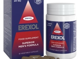 Erexol Men Vitality Capsules. A supplement carefully formulated to address the distinct vitality needs of men such enhancement and boosting energy levels.