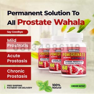 Male Enhancement Supplements In Kenya? Pomegranate Prostate Herbal Capsule Healthsupplementskenya is the place to shop. In addition, the service for the customer is pleasant. You can call them using telephone number +254723408602. However, you can visit their office in 2nd Floor Of Nacico Coop Chamber On Mondlane Street Opposite Imenti House.
