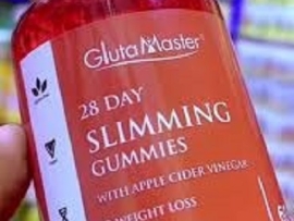 28 Days Slimming Gummies Gluta Mater with Organic Apple Cider Vinegar Detox and Weight Loss Women Multivitamins Gummies