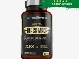 Mother Nature Organic Black Maca Root 30,000mg -180 Capsules In Kenya